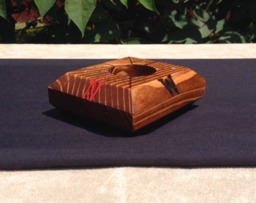 Reclaimed Wood - Candle Holder Compass Rose Design Tealight Novelty Item Travel Collectible Vintage Rustic