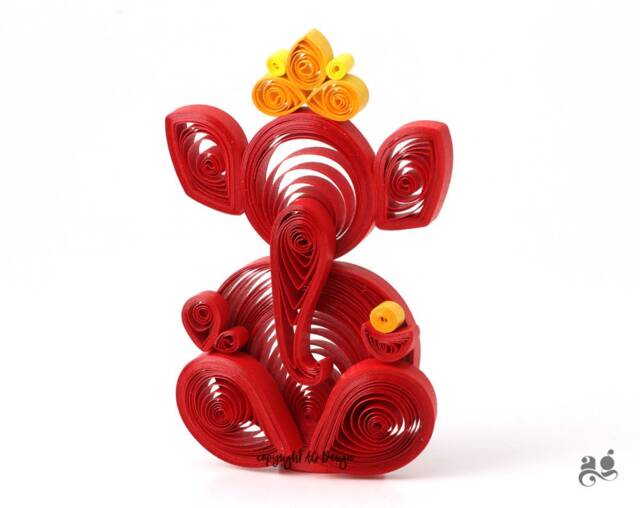 Lord Ganesh Diwali Gift, New Home Gifts, Hindu God Statue, Indian Housewarming Christmas Year Ganesha Sculpture Decoration - image 1