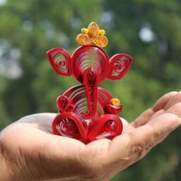 Lord Ganesh Diwali Gift, New Home Gifts, Hindu God Statue, Indian Housewarming Christmas Year Ganesha Sculpture Decoration - thumbnail 3
