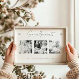 Grandparents Photo Frame. Great Gift For Grandparents. Framed - thumbnail 1