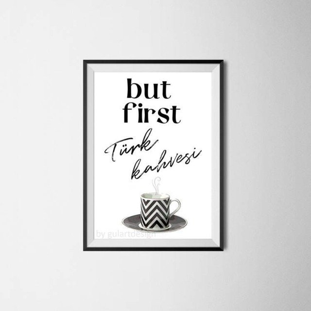 Turkish Style, But First, Islamic Art, Wall Decor, T??rk Kahvesi, Decoration, Tableau Islam, Art Coffee, Coffee - image 1