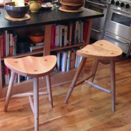 stools Made From Sustainably Sourced Local Hardwoods - thumbnail 3