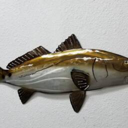 Aluminum Red Drum Wall Art, Fishing Enthusiast, Father's Day Gift, Christmas For Dad, Handmade Fish Metal Redfish, Decor - thumbnail 4