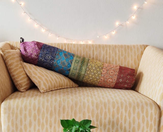 Rainbow Bolster Cover I Sausage Pillow Case - Decorative Body Kids Bedroom Long Round Cushion - image 1