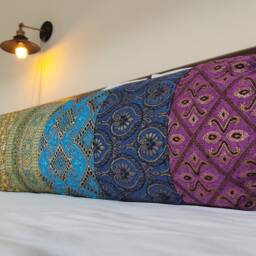 Rainbow Bolster Cover I Sausage Pillow Case - Decorative Body Kids Bedroom Long Round Cushion - thumbnail 2