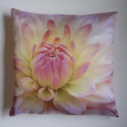 Petal Pink Satin Cushion - thumbnail 2