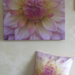 Petal Pink Satin Cushion - thumbnail 4