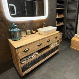 Dulwich - Handmade Reclaimed Timber Bathroom Furniture - thumbnail 3