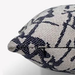 Minimalist Luxury Beige Black Cushion Cover, Abstract Pattern High Quality Modern Handmade Soft Throw Pillow Cover For Indoor, Sofa, Bedroom - thumbnail 3