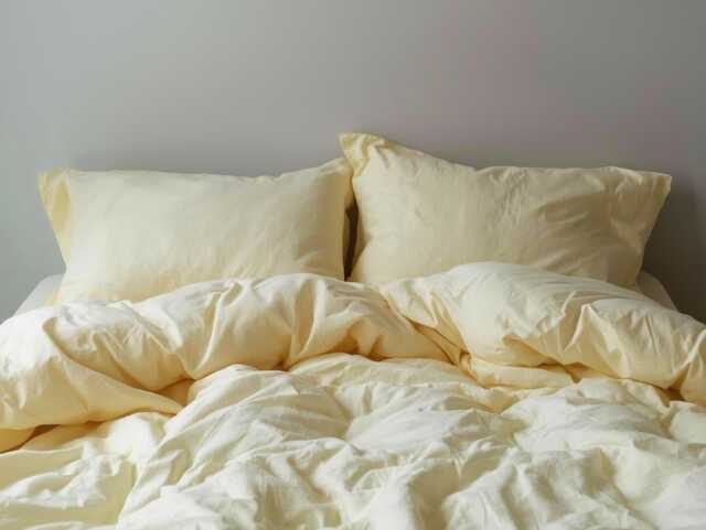 Light Yellow, Buttery Yellow Linen Pillowcases, Washed Flax Linen, Natural Soft Pillow Covers, Eco Friendly & Handmade - image 1