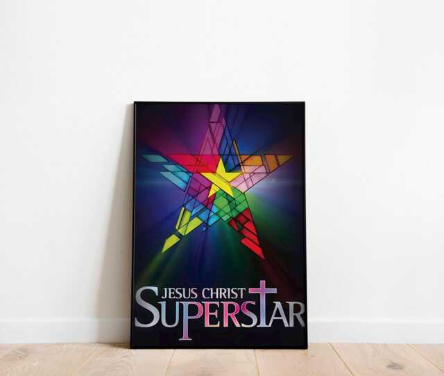 Jesus Christ Superstar Musical Theatre Print Poster