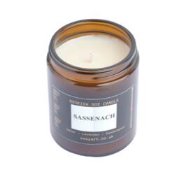 Bookish Candles -Sassenach -Rare Candle - Soy Wax Scented Candle- Book Lovers Gifts 180Ml 40H Burning - thumbnail 3