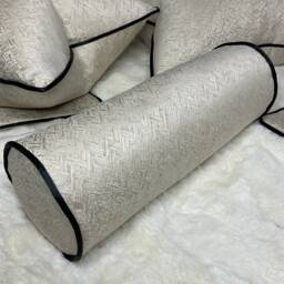 "Luxury Cushion, Modern Bolster 16"" X 6"
