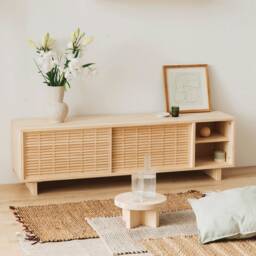 Solid Wood Tv Cabinet For The Living Room - Galera - thumbnail 3