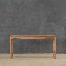 Reclaimed Teak Wood Console Table - Rustic Entryway Furniture - thumbnail 2
