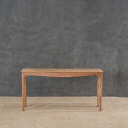 Reclaimed Teak Wood Console Table - Rustic Entryway Furniture - thumbnail 3