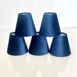New Made To Order Candle Clip Lamp Shade For Wall & Chandelier Purchase Available in Multi Colour Lining Small Size. 15cm H - thumbnail 2