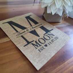 Personalized Papa Gift, Christmas Gift For Grandfather, My Greatest Blessings Call Me Papa, Burlap Print, Grandchildren Name Wall Art - thumbnail 2