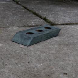Reclaimed Oak Candle Holder, Tea Light Holder Green - thumbnail 2