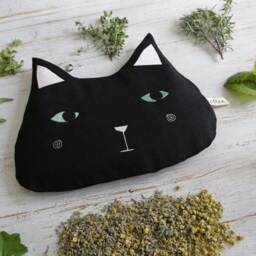 Kitten-Shaped Comfort Pillows With Soothing Herbal Mixtures, Pine Shavings, Pillows, Meditation, Sleeping - thumbnail 3