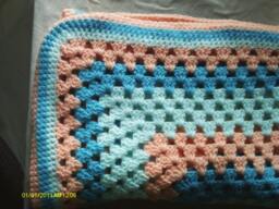 Handmade Crocheted Baby Blanket