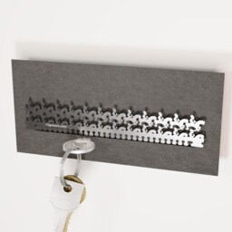 Feuerreiter Souvenir Gift Tube - Stylish & Unique Key Storage Solution With Enigmatic Fire Rider Silhouette Perfect Home Accessory - thumbnail 2