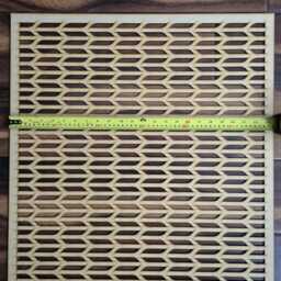 Laser-Cut Shingle Mdf Panel Decorative Screen, Radiator Cover, Wall Art 0215 - thumbnail 2