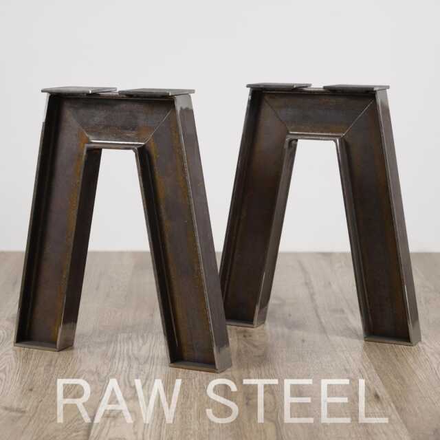 Industrial A Bench Legs, A-Shape Table Legs, Moderndesk Coffee Table Leg, Shape Set Of 2 - image 1