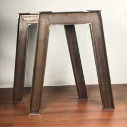 Industrial A Bench Legs, A-Shape Table Legs, Moderndesk Coffee Table Leg, Shape Set Of 2 - thumbnail 3