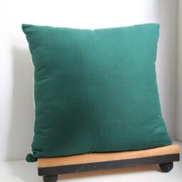Mid-Century Geometric Shapes Applique & Quilted Pillow - thumbnail 4