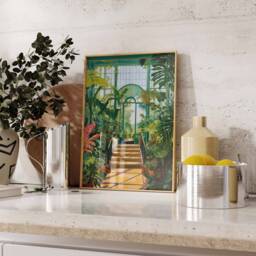 William Morris Print, Vintage Botanical Gardens Poster, Kew Rousseau Wall Art, Floral Flower Art - thumbnail 2
