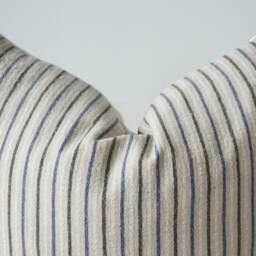 Indigo Striped Pillow Cover - thumbnail 3