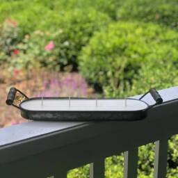 Farmhouse Candle 4-Wick Soy Candle in Galvanized Metal Tray, Custom Fragrance - thumbnail 2