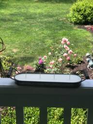 Farmhouse Candle 4-Wick Soy Candle in Galvanized Metal Tray, Custom Fragrance - thumbnail 1