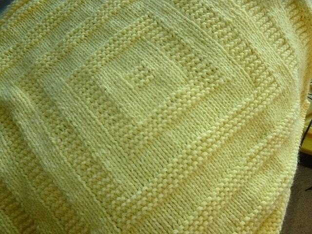Susan's Squares Baby Blanket Pattern - image 1