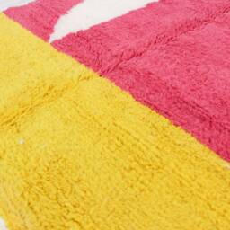 Moroccan Area Rug - Soft Handmade Berber Carpet Custom Size For Living Room Beni Ourain Style Azilal - thumbnail 4