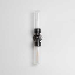 Lyra Double Wall Light - Fluted Glass - thumbnail 2