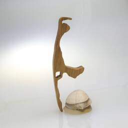 Sylt Wooden Island, Wall Decoration, Maritime & Unique Gift, Souvenir For & North Sea Lovers, Island Silhouette Made Of Solid Oak - thumbnail 2