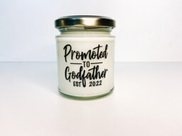 Will You Be My Godfather? - Godfather Proposal Gift Candle Promoted To - thumbnail 1