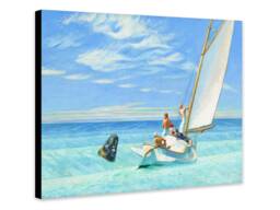 Edward Hopper Ground Swell - 1939 - Wrapped Framed Canvas Rolled Photo/Poster Print - thumbnail 1