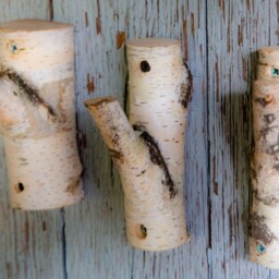 5 ????. Natural Branch Wall Hooks, Rustic Wooden Coat Rack, Birch Hook, Ructic Home Decor, Tree Log, Decorative Branches - thumbnail 4