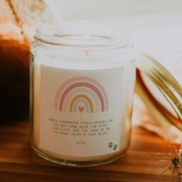 Loving Memory Candle, in Forever Our Hearts, Sorry For Your Loss, Sympathy With Sympathy - thumbnail 2