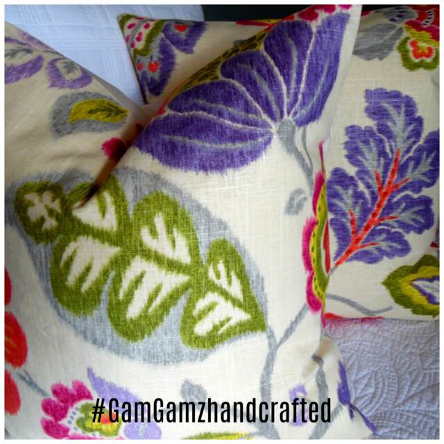 Tropical Floral.pillow Cover.slipcovers.toss Pillow.throw Pillows.home Decor Pillows - image 1