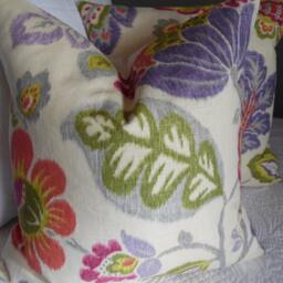 Tropical Floral.pillow Cover.slipcovers.toss Pillow.throw Pillows.home Decor Pillows - thumbnail 3