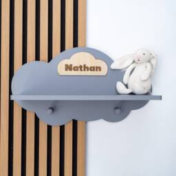 Children's Bedroom Shelf, Nursery Decor, Baptism Gift, Personalised Kid's Birthday Gift - thumbnail 1