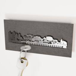 Columbus Souvenir Gift Tube - Ohio Skyline Silhouette Design Perfect Travel Memento Ideal For Fans & Tourists - thumbnail 2