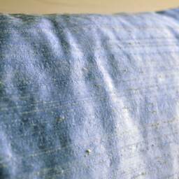 Decorative Pillow, Throw Pillow Blue Sky, Pure, Pure Silk Shantung Silk - thumbnail 4