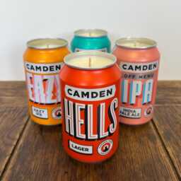 Camden Beer Can Candle - Scented Soy Wax London UK Lager Ipa Hazy Hells - thumbnail 1