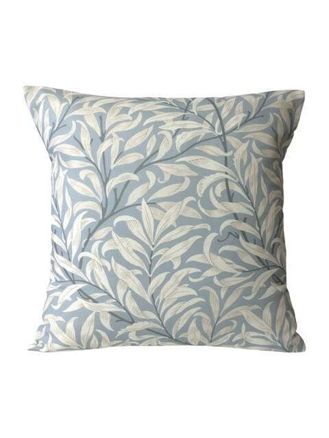 Clarke & William Morris Willow Boughs Dove Blue Ivory Arts Crafts Cushion Cover 16 - image 1