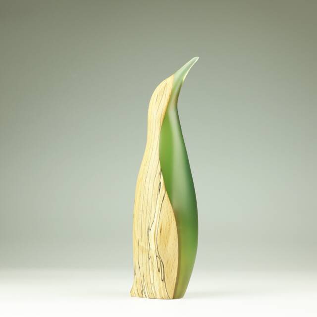 Duo Penguin Sculpture - 5 - image 1